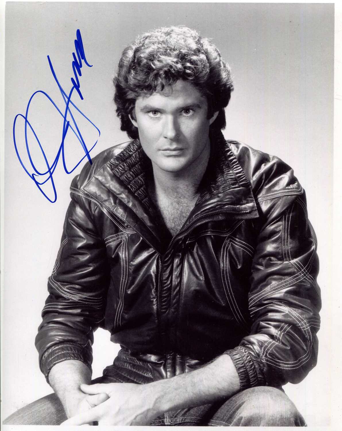 Lot 90 - HASSELHOFF DAVID: (1952- )
