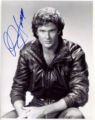 Lot 90 - HASSELHOFF DAVID: (1952- )