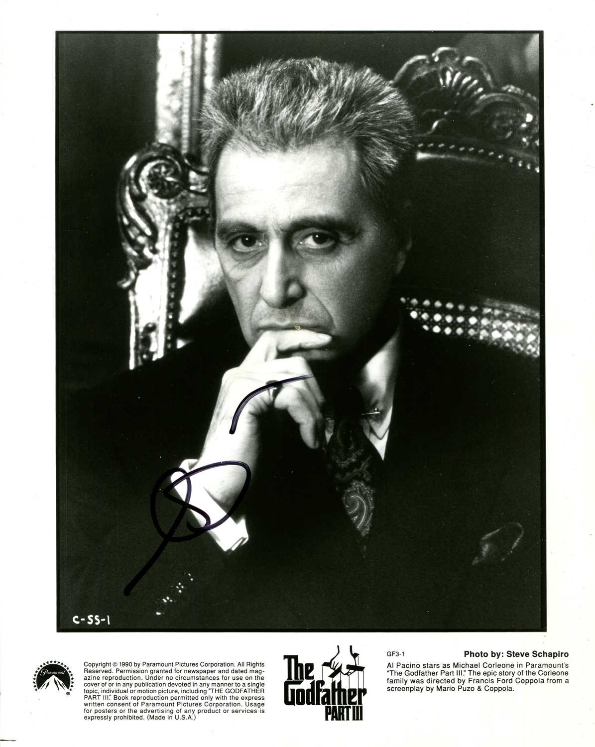 Lot 15 - PACINO AL: (1940- )