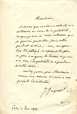 Lot 805 - INGRES JEAN-AUGUSTE-DOMINIQUE: (1780-1867)