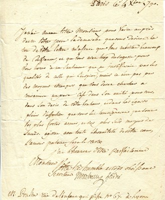Lot 1145 - MIRABEAU HONORÉ COMTE DE: (1749-1791)