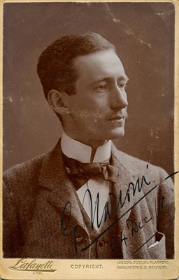 Lot 1086 - MARCONI GUGLIELMO: (1874-1937)