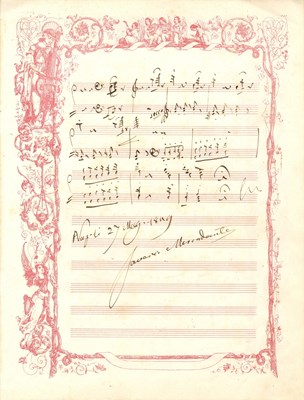 Lot 762 - MERCADANTE SAVERIO: (1795-1870) & THALBERG SIGISMOND: (1812-1871) & & PISANI BARTOLOMEO: (1811-1876)