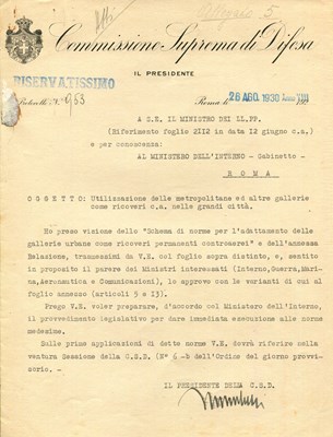 Lot 626 - MUSSOLINI BENITO: (1883-1945)