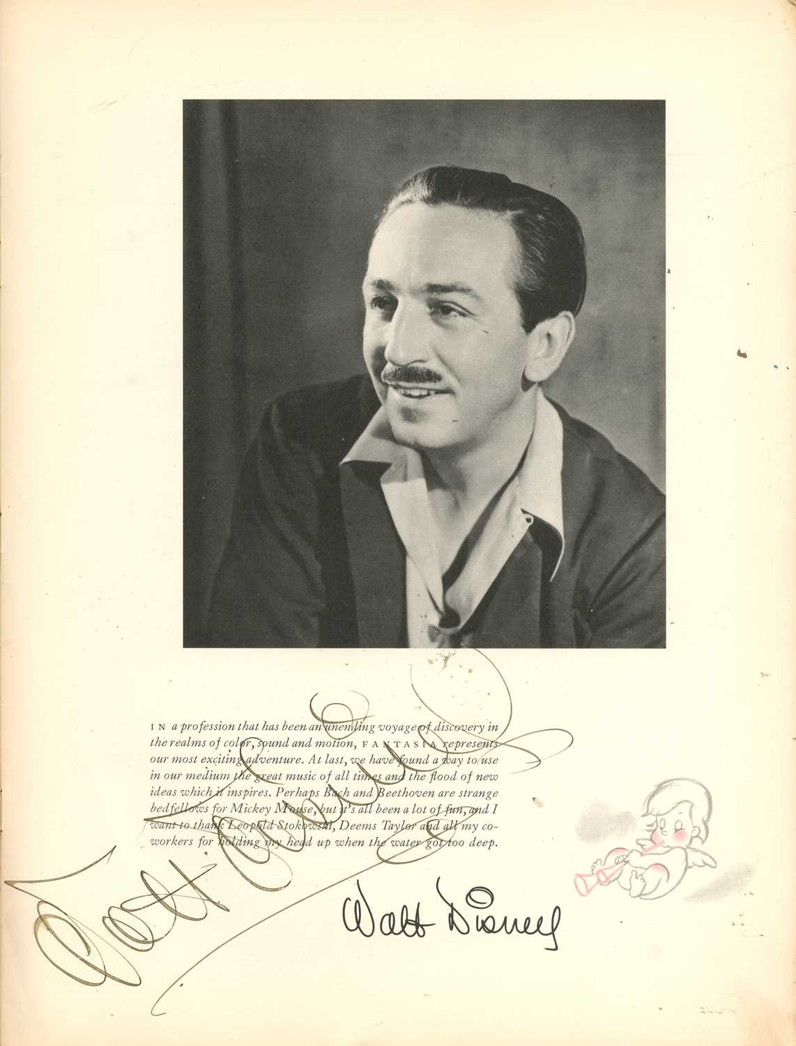 Lot 418 - DISNEY WALT: (1901-1966)