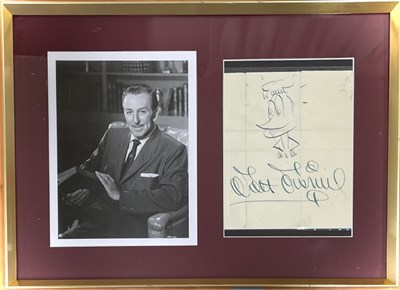 Lot 284 - DISNEY WALT: (1901-1966)