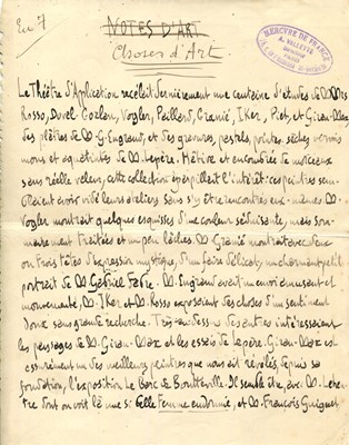 Lot 840 - MAUCLAIR CAMILLE: (1872-1945)