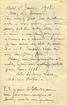 Lot 849 - LUCE MAXIMILIEN: (1858-1941)
